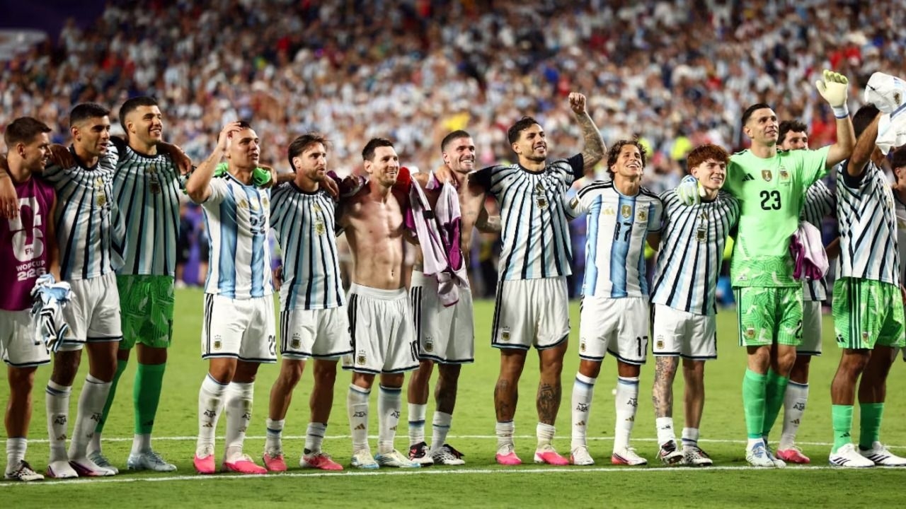 La camiseta especial que usará Argentina en la final del Mundial