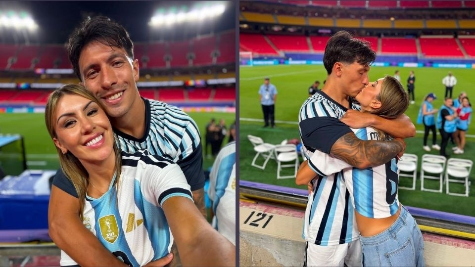 La emotiva dedicatoria de la esposa de Lisandro Martínez antes de la final