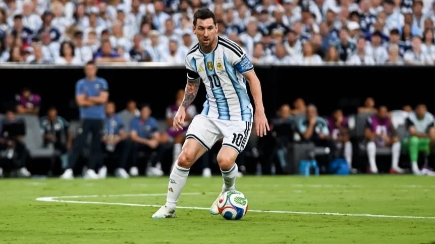 Messi juega su tercera final del mundo y supera una marca de Cafú