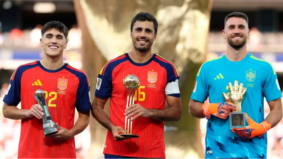 Rodri, Mbappé y Unai Simón, los grandes premiados del Mundial 2026