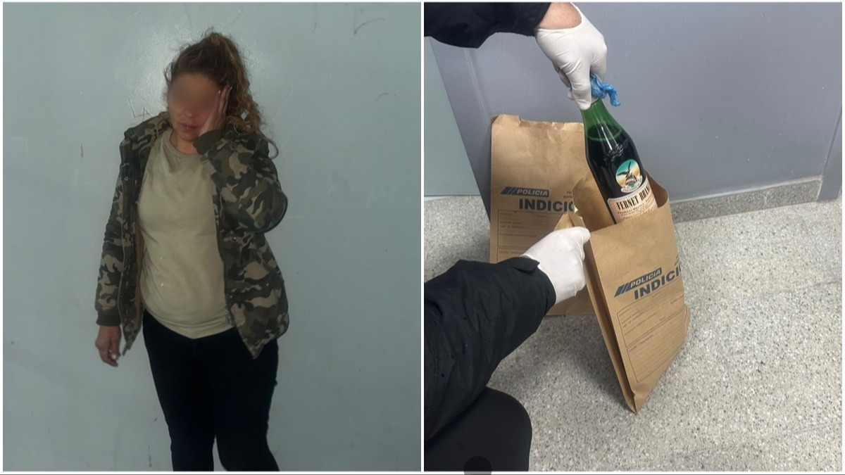 Dos personas huyeron tras un hurto, pero una mujer fue detenida