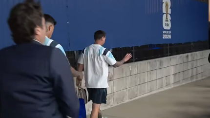 Con Messi al frente, la Selección se fue en silencio tras perder la final