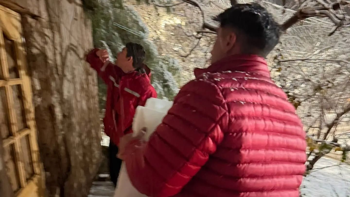 Familias evacuadas y graves daños por el temporal en Calingasta
