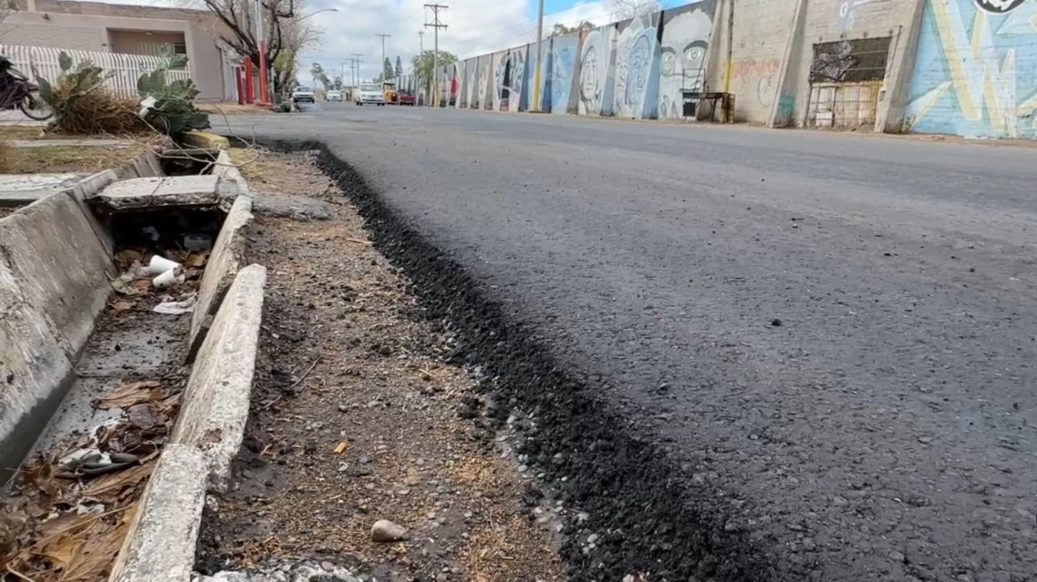 Cuándo estiman finalizar la obra de repavimentación en la Benavidez