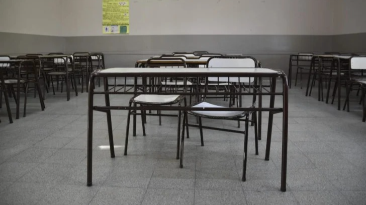 Suspendieron las clases en un departamento por el fuerte temporal