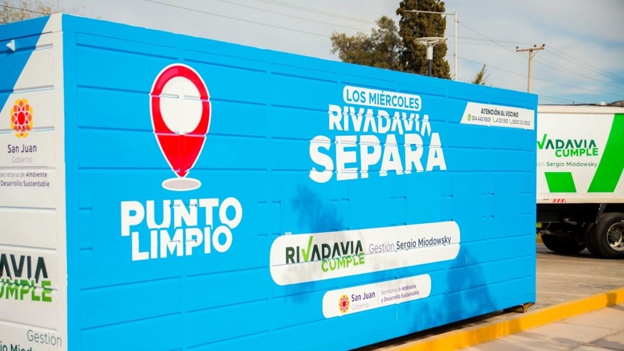 Rivadavia ya recicló más de 47 toneladas de residuos