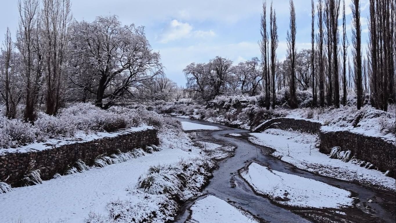La histórica nevada que puede darle un respiro hídrico a San Juan