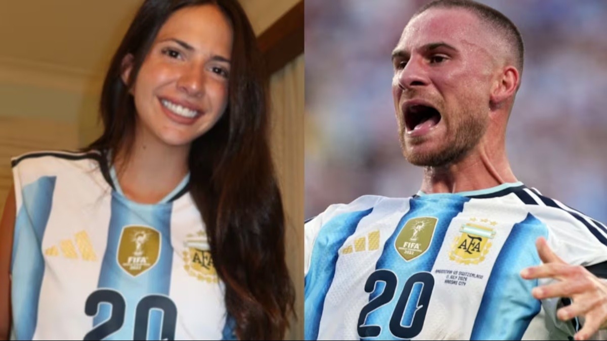 Duro ataque contra la esposa de Mac Allister: "Sos la mufa del Mundial"