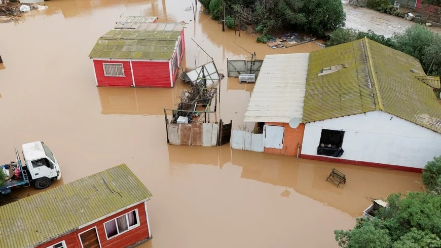 El devastador temporal en Chile ya dejó 10 muertos y continúan las evacuaciones