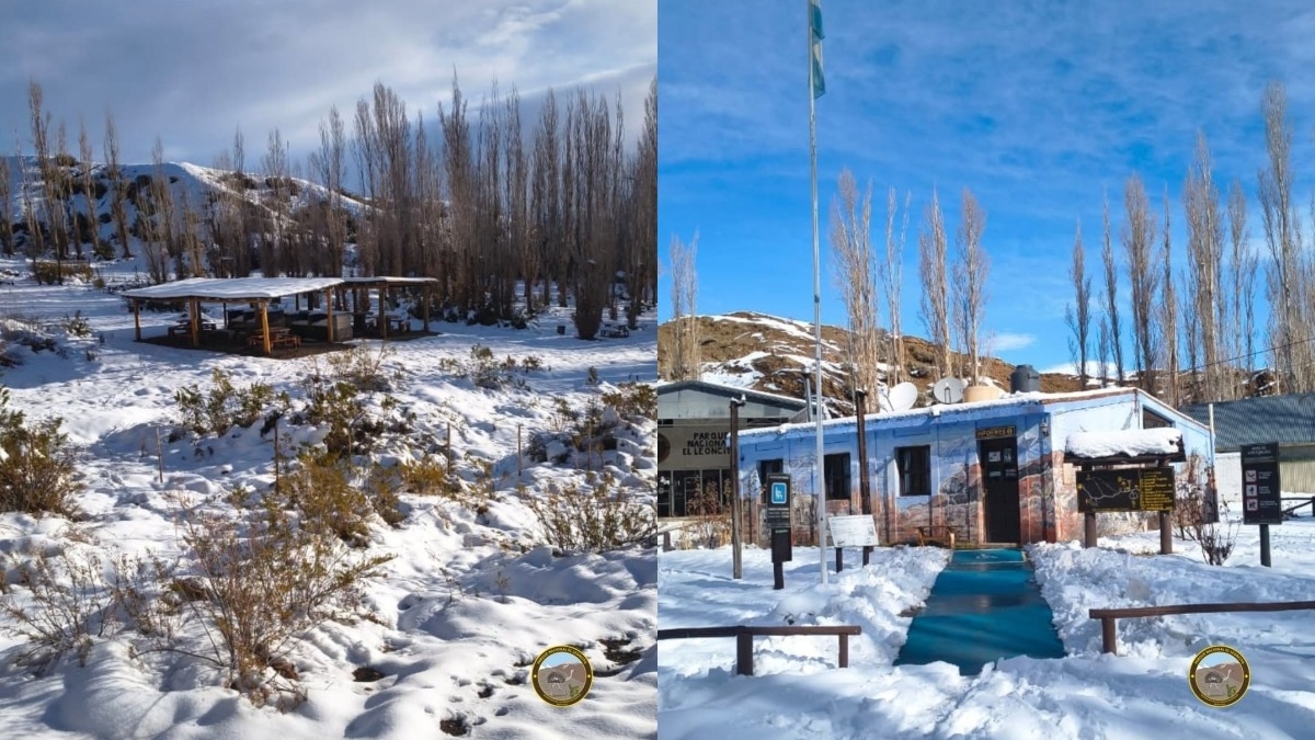 La histórica nevada que vistió de blanco al Parque El Leoncito