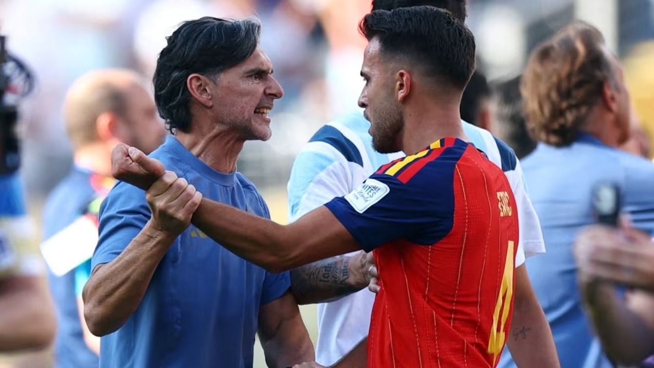 El Ratón Ayala admitió su error tras la pelea con Dani Olmo en la final del Mundial