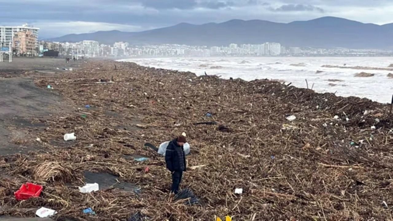 En fotos, el desastre en las costas de La Serena tras el desborde del río Elqui
