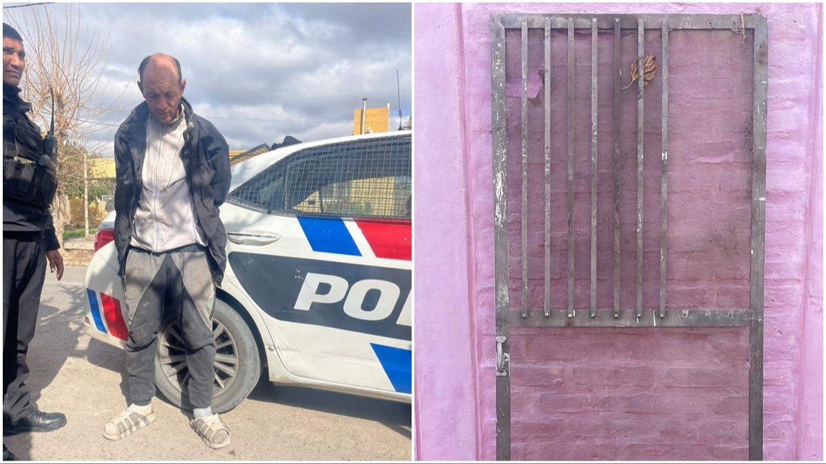 Recuperaron una puerta robada y detuvieron al sospechoso en el barrio Huarpe