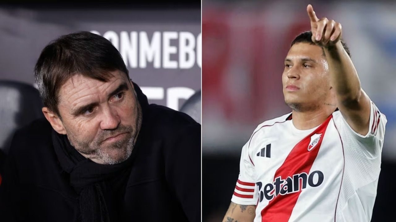 Juanfer Quintero rompió el silencio y dejó en duda su continuidad en River