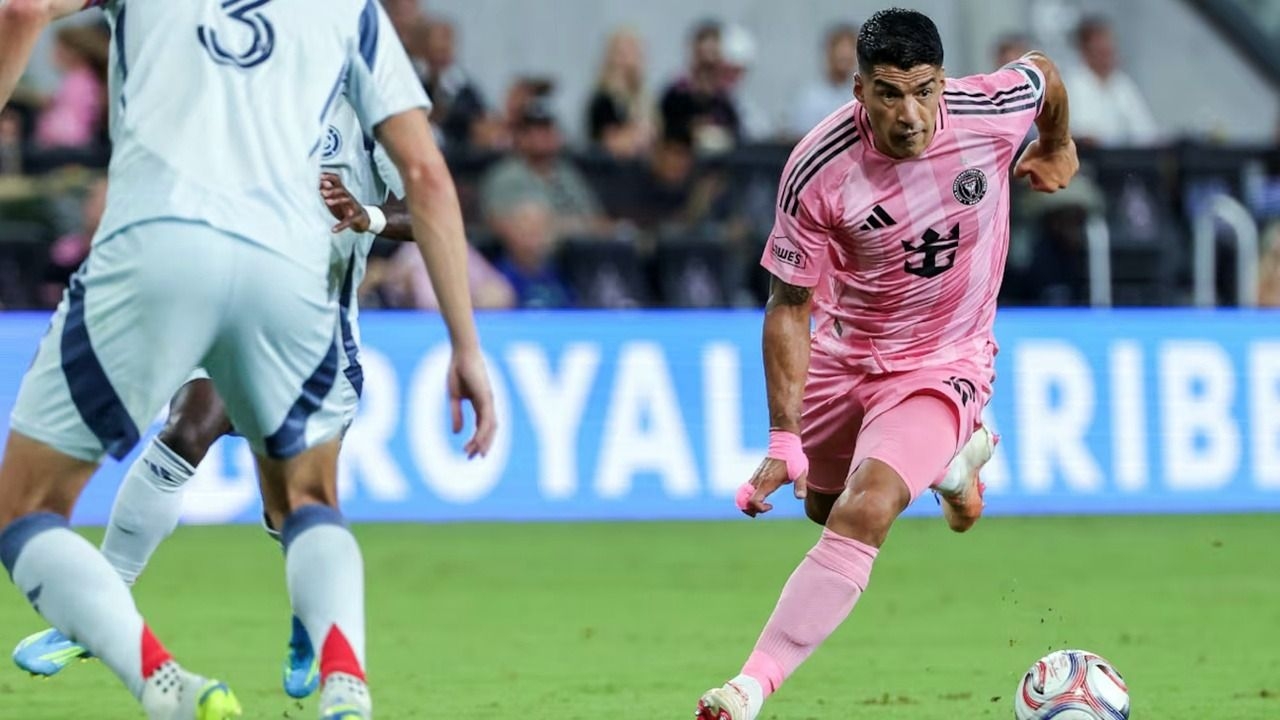 Sin Messi, Inter Miami ganó con un doblete de Luis Suárez