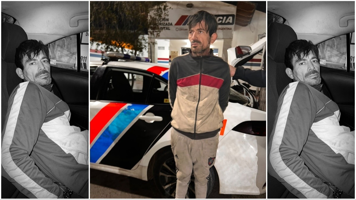 Quiso escapar con sillas de una unión vecinal y fue detenido