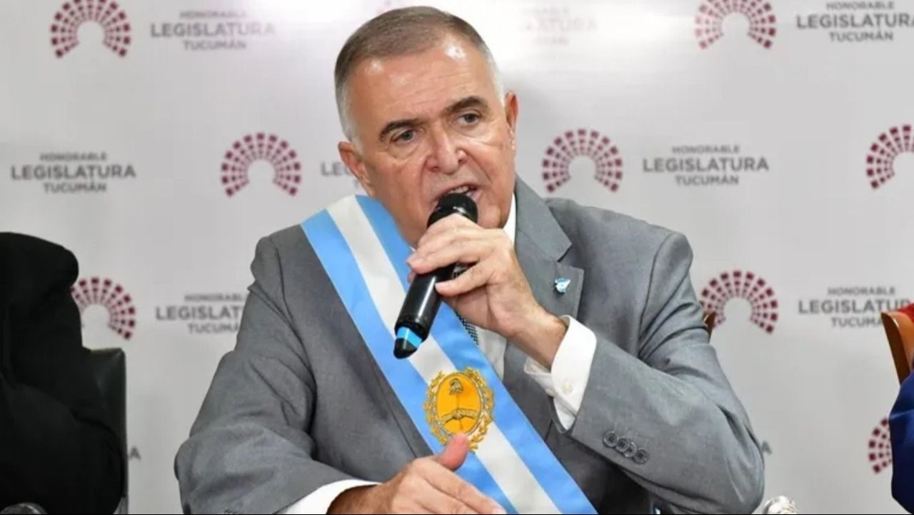 Operaron de urgencia al gobernador de Tucumán por un problema coronario