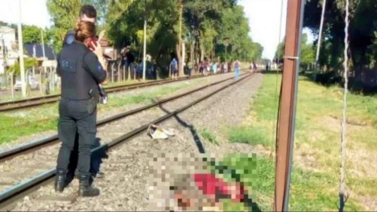 Un hombre asesinó a su pareja y se quitó la vida tirándose las vías del tren
