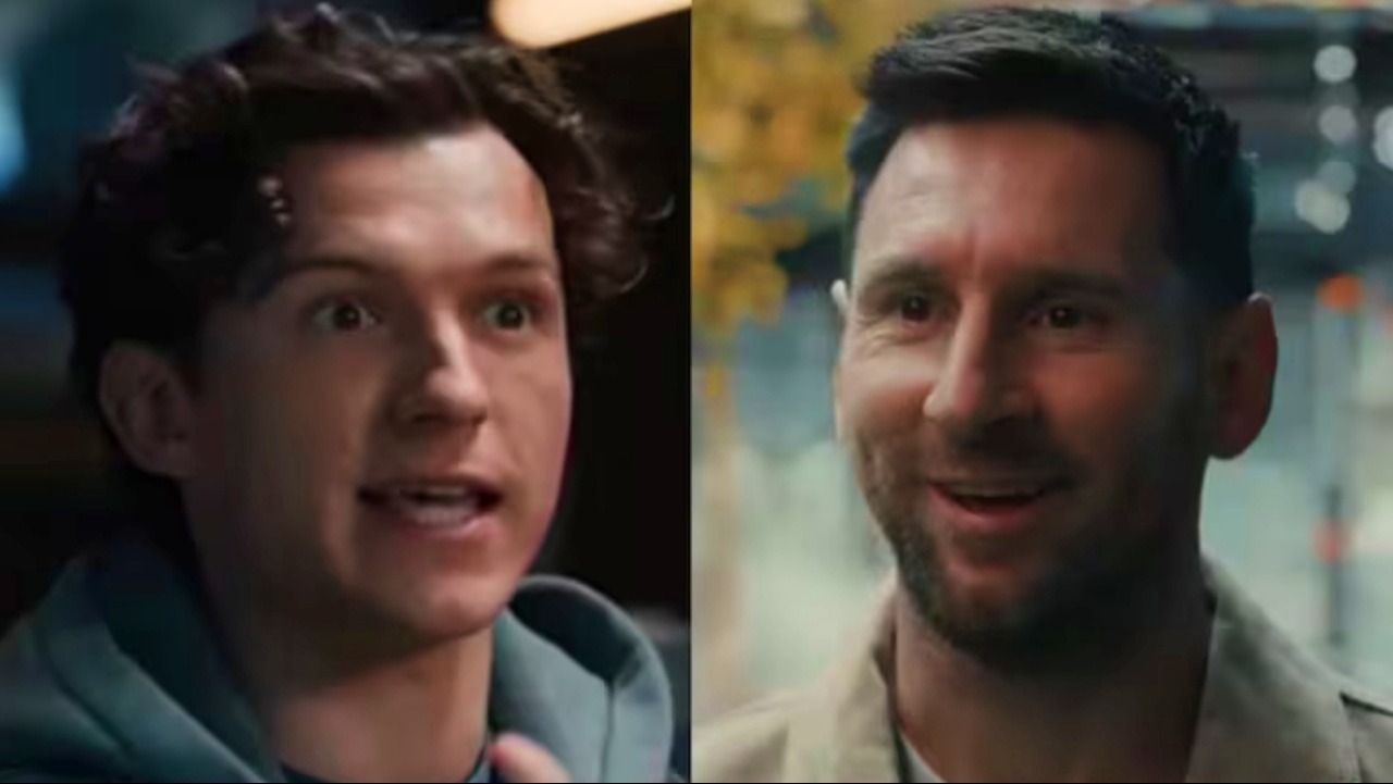 Tom Holland reveló cómo fue grabar con Messi: "Es muy inspirador"