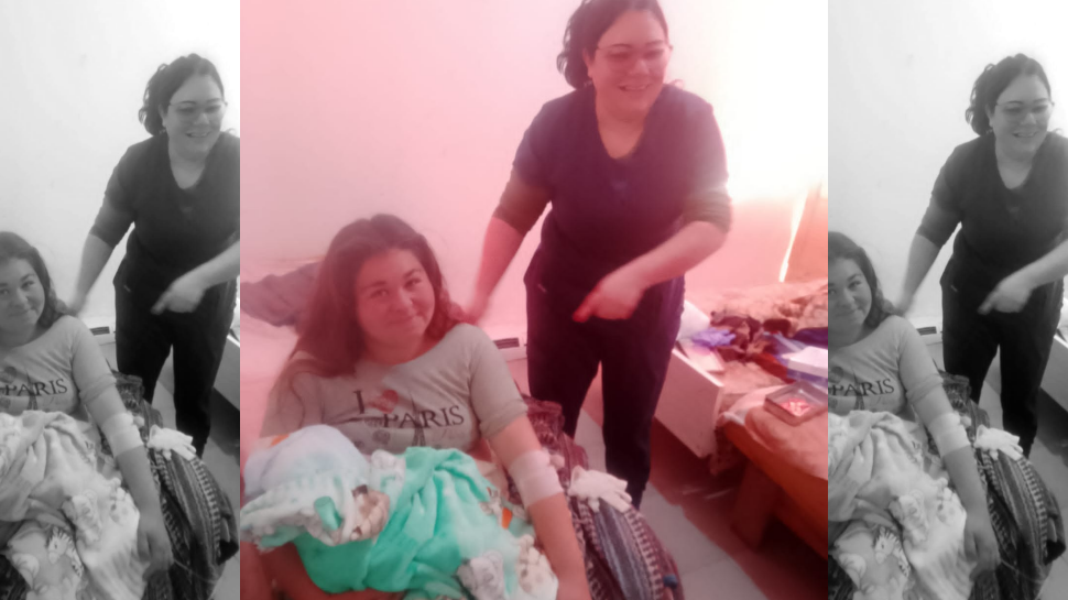 Un policía asistió a una mujer a tener su bebé en Pocito