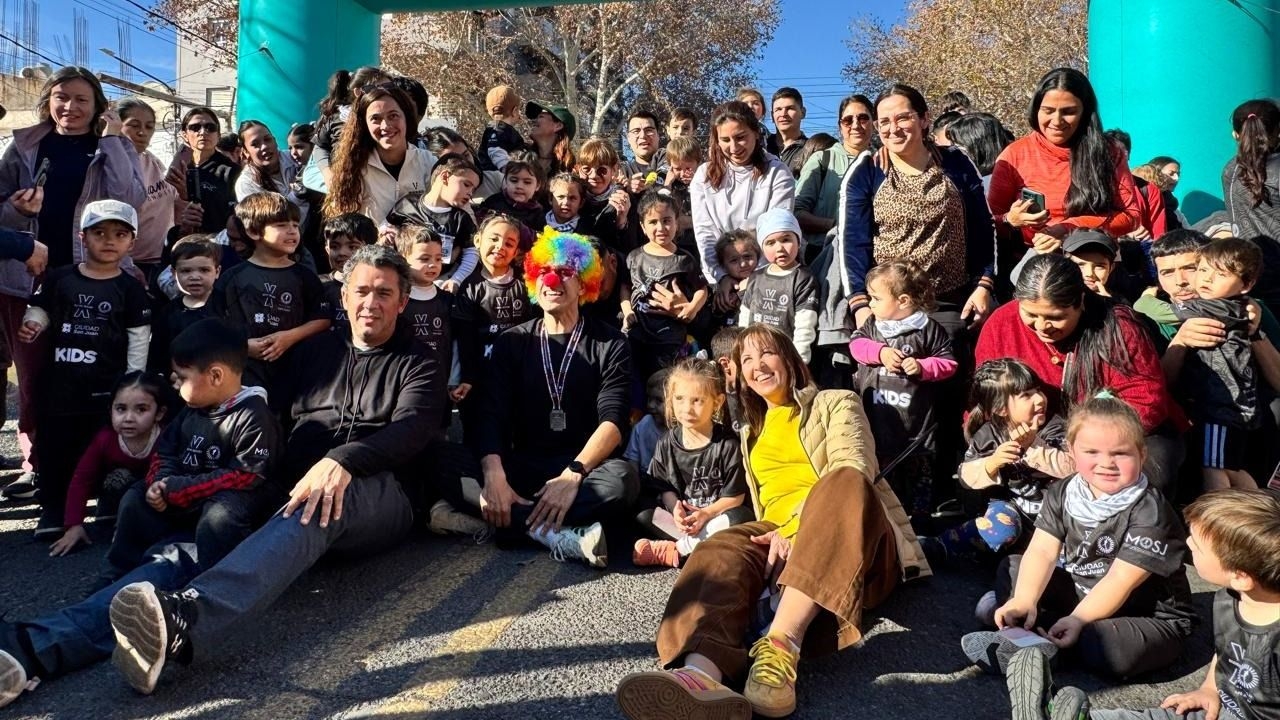 Run Kids 2026: Más de 700 niños corrieron por hábitos saludables y valores ambientales