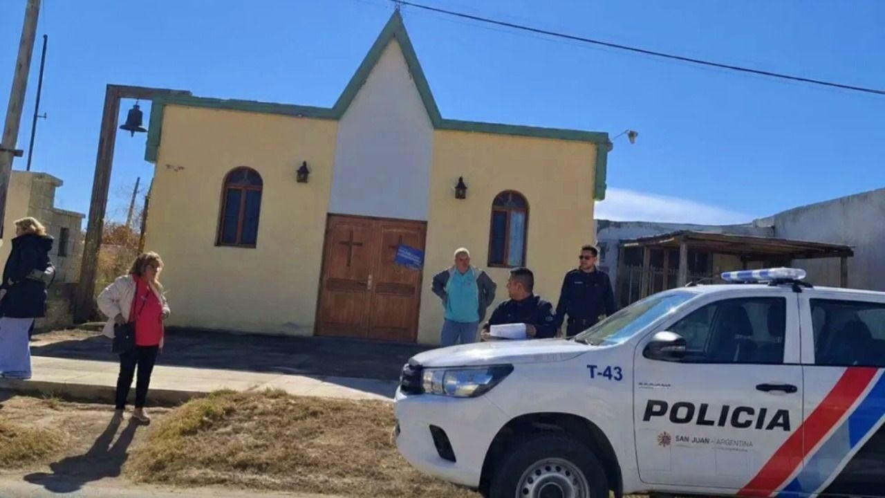 Desvalijaron una capilla por segunda vez en Zonda y peligran las obras