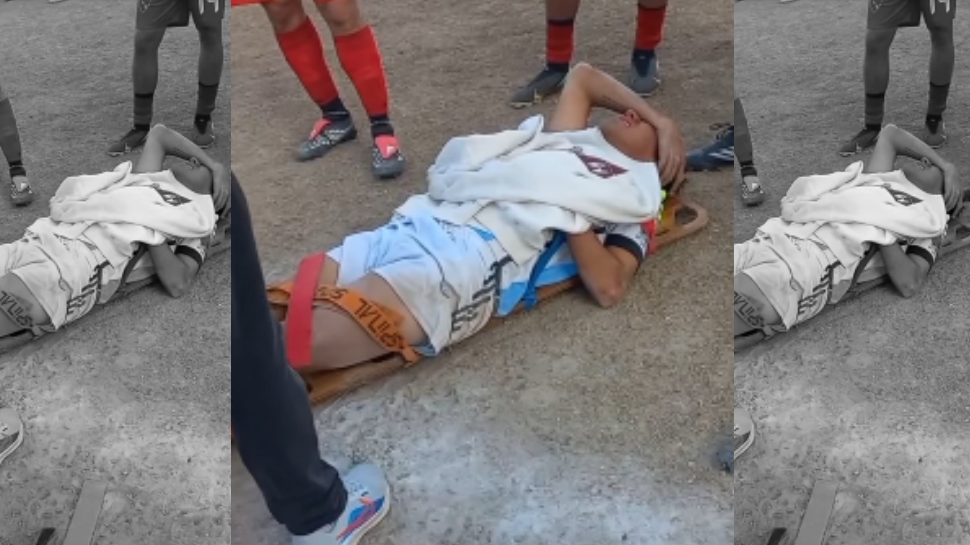 Suspendieron un partido en Jáchal tras la grave lesión de un futbolista