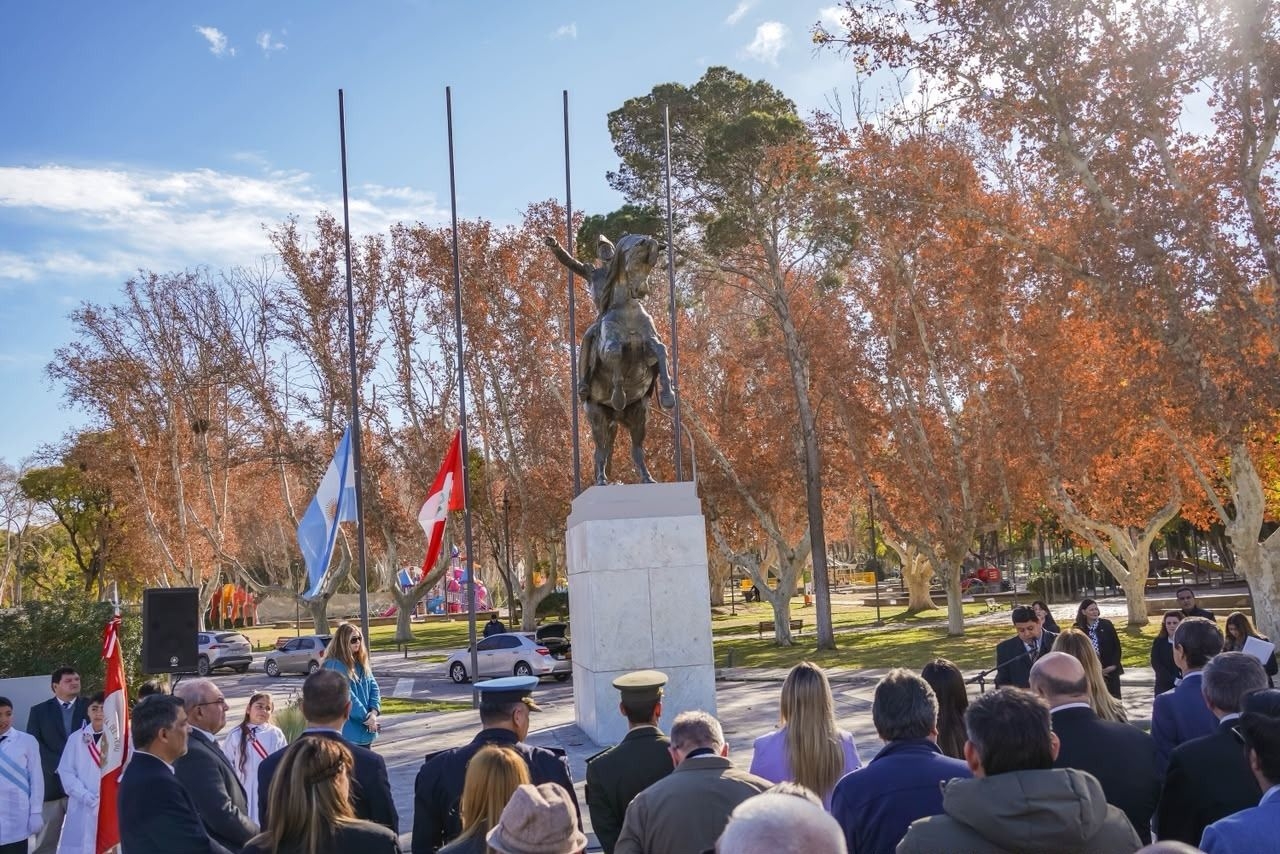 San Juan conmemoró la Independencia del Perú y reafirmó sus lazos sudamericanos