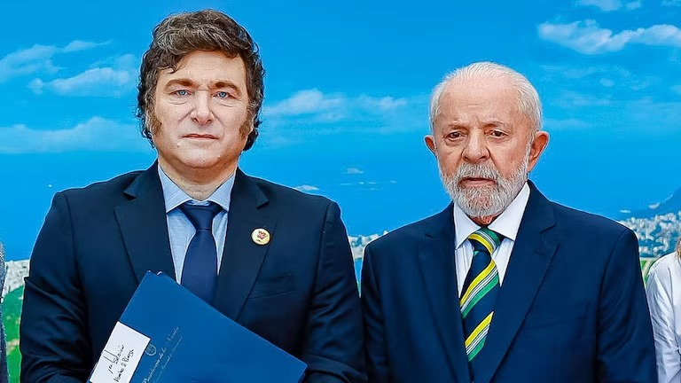 Primer contacto entre Argentina y Brasil tras la crisis entre Milei y Lula: qué pasó