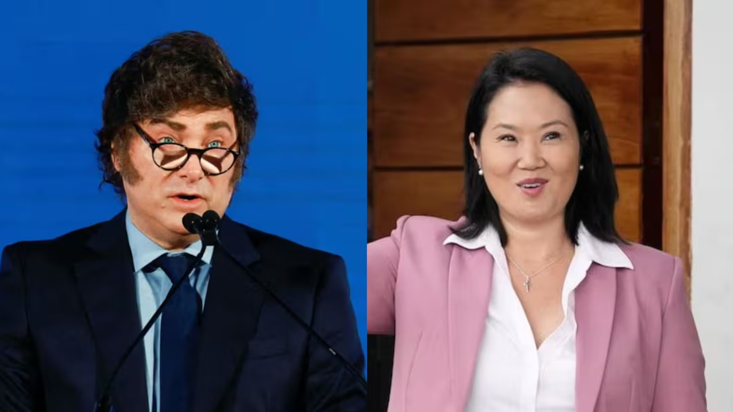 Javier Milei viaja a Perú para asistir a la asunción de Keiko Fujimori
