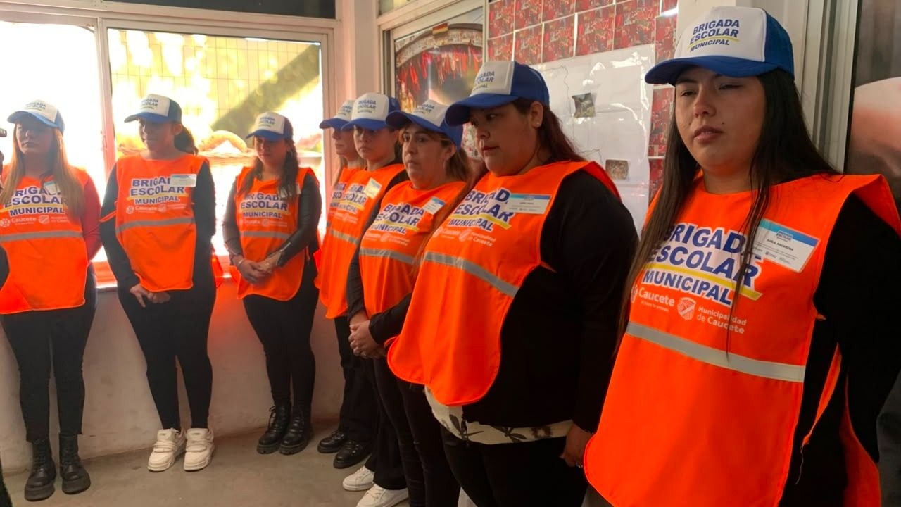 Más de 20 brigadistas reforzarán la seguridad en escuelas de Caucete