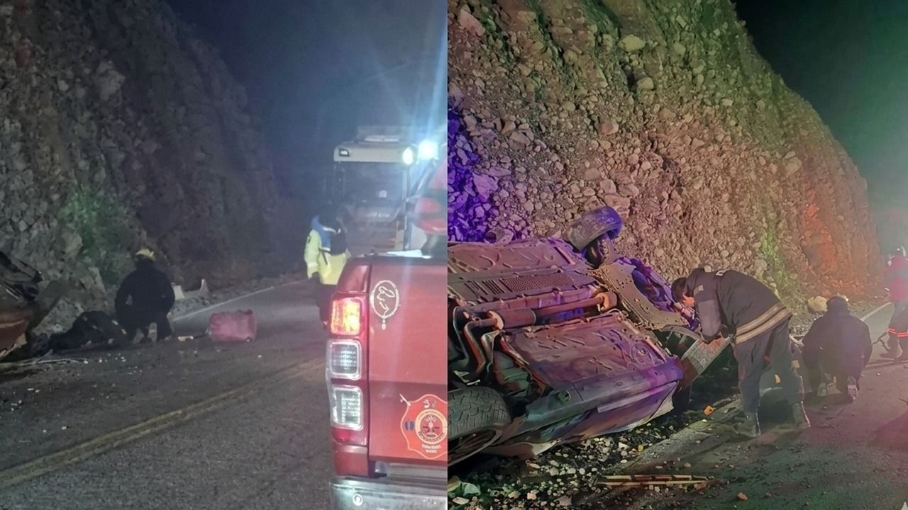Murió un nene de 11 años tras desbarrancar una camioneta y caer 50 metros al vacío