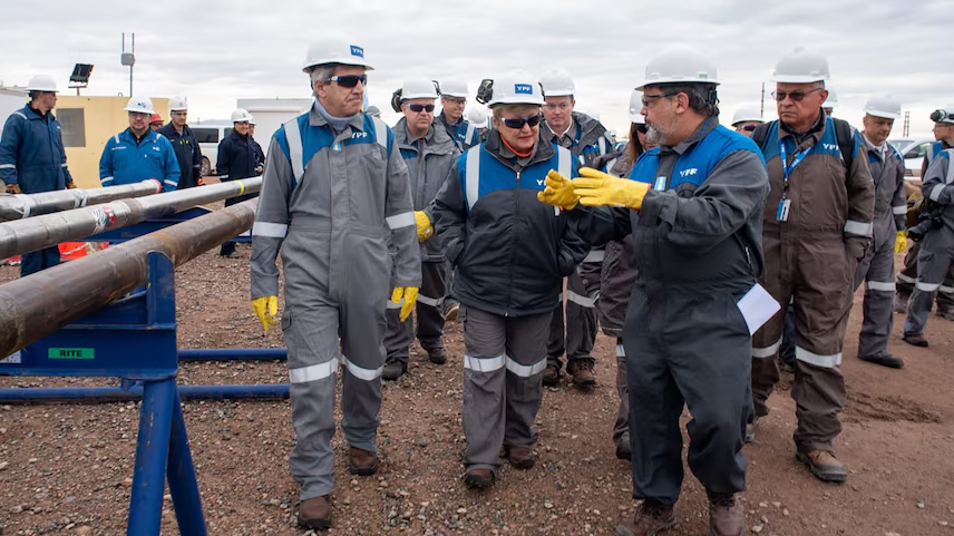 La titular del FMI recorrió Vaca Muerta y destacó el potencial energético