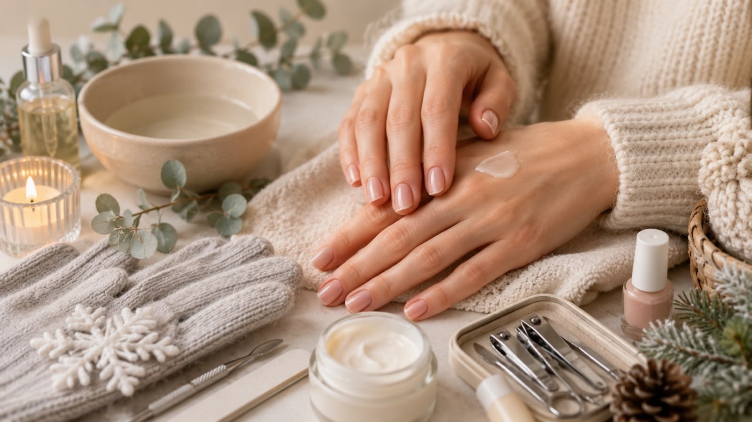 Claves para cuidar las manos y las uñas durante los meses de frío