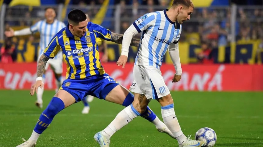 Rosario Central y Racing empataron sin goles en un duelo con pocas luces