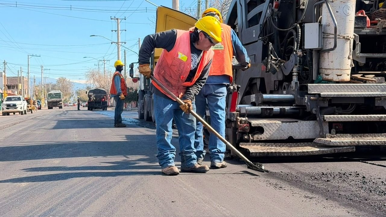La repavimentación de la avenida Benavídez alcanzó unos 900 metros de avances