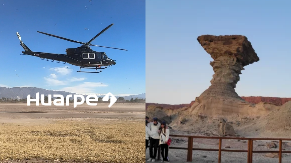Ischigualasto suspendió excursiones ante la emergencia por el helicóptero