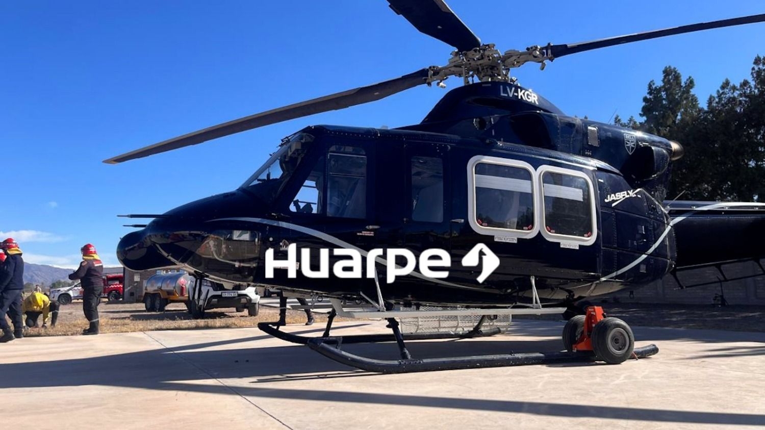 Cómo era el helicóptero que se estrelló en Valle Fértil y dejó siete muertos
