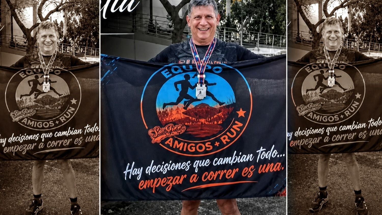 "Siempre correrás con nosotros": el emotivo homenaje a Carlos Heredia