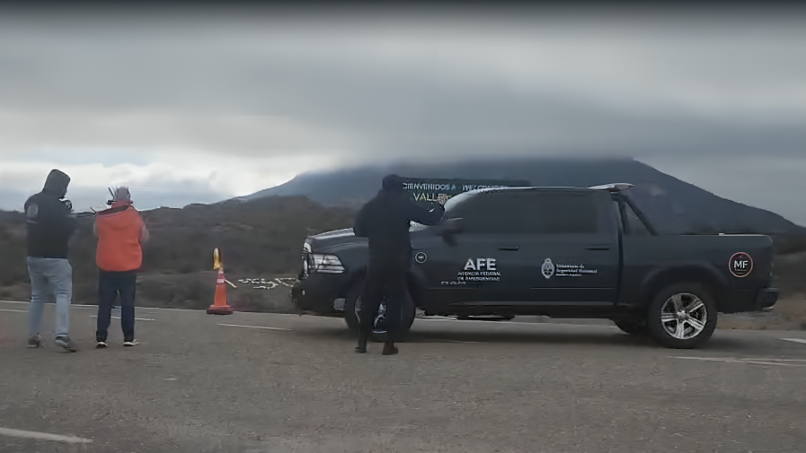 Llegó al lugar de la tragedia el dueño de la empresa del helicóptero