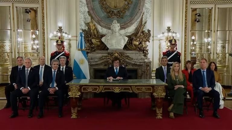 Milei presentó la reforma del Banco Central por cadena nacional