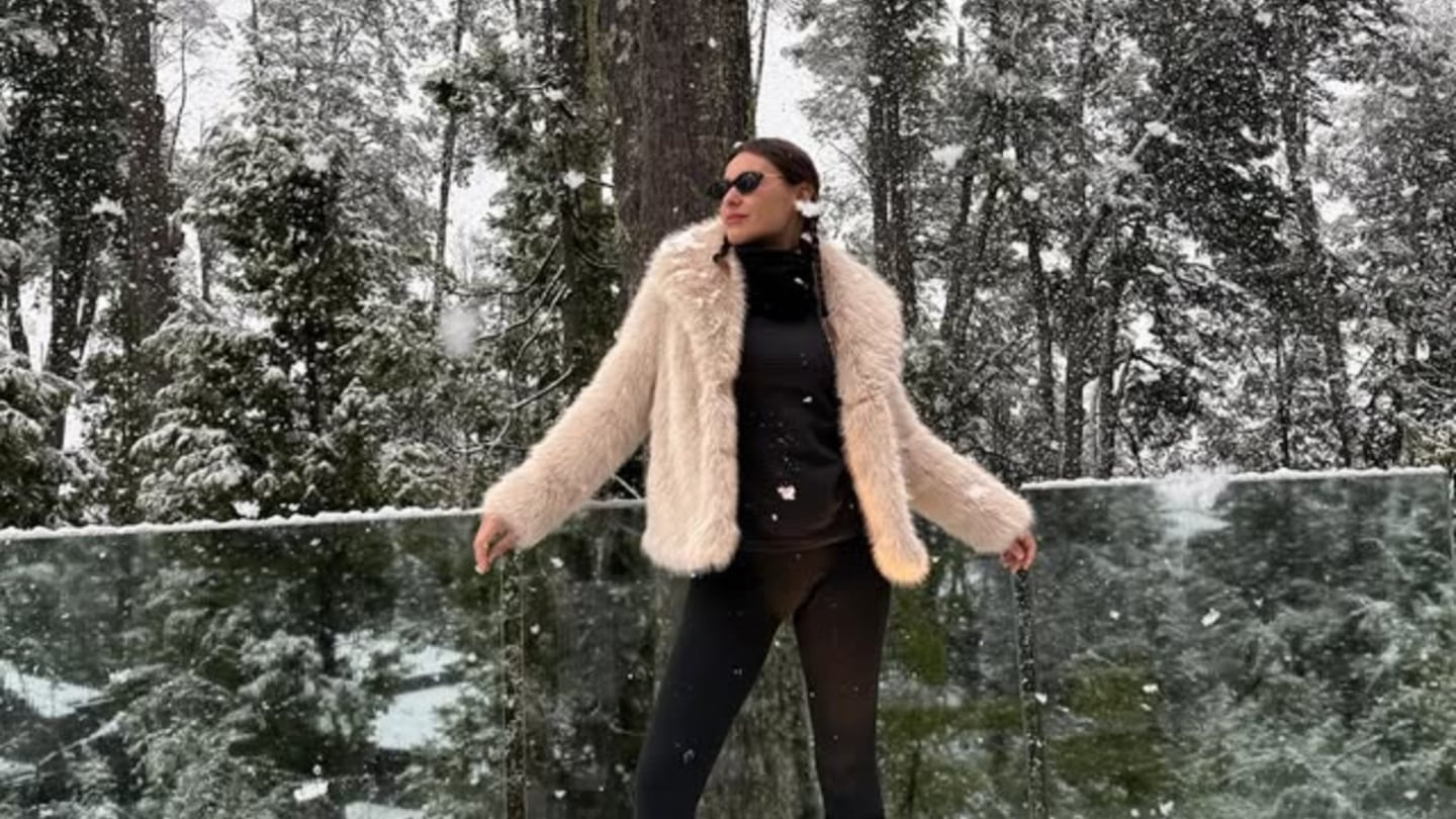 El exclusivo refugio en medio de la nieve que eligió Pampita