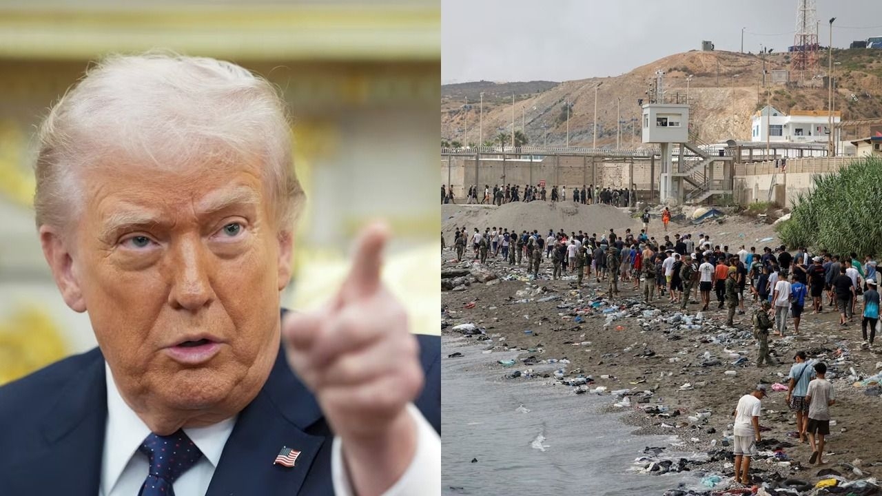 Trump usó la crisis de Ceuta para advertir sobre una posible ola migratoria en EEUU