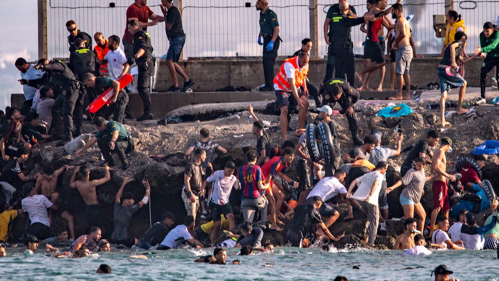 El dramático relato de una argentina que vive la crisis migratoria en Ceuta