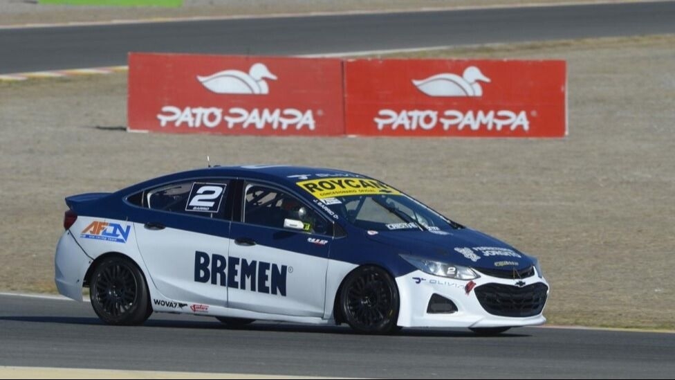Jorge Barrio dominó la clasificación en el Villicum con el Chevrolet del Febase