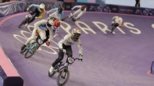 El Chalo Molina no pudo pasar a semifinales de BMX en los JJ.OO de París