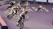 El Chalo Molina no pudo pasar a semifinales de BMX en los JJ.OO de París