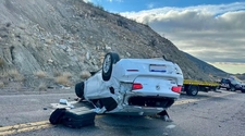 En Mendoza: un Sanjuanino resultó gravemente herido en un accidente de tránsito