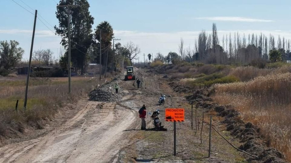 Avanzan las obras en 25 de Mayo para mejorar la conectividad vial