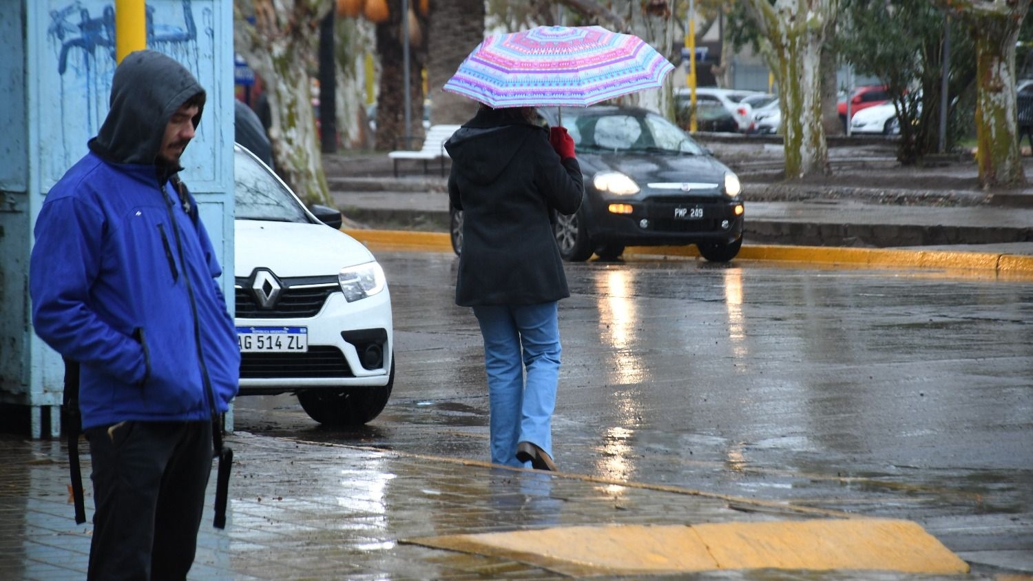 Lunes pasado por agua en San Juan: pronostican lluvias y nevadas